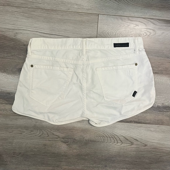 Work Custom Shop White Denim Shorts - Picture 5 of 6